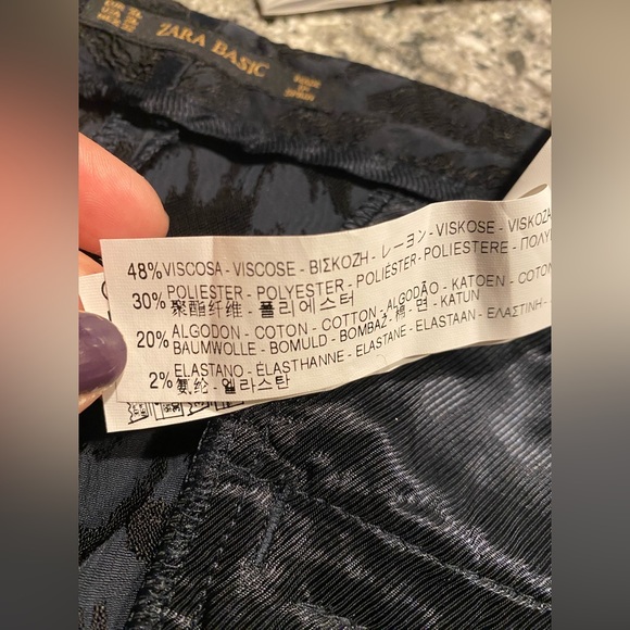 ZARA Animal Print Pants Size XL - Picture 11 of 11